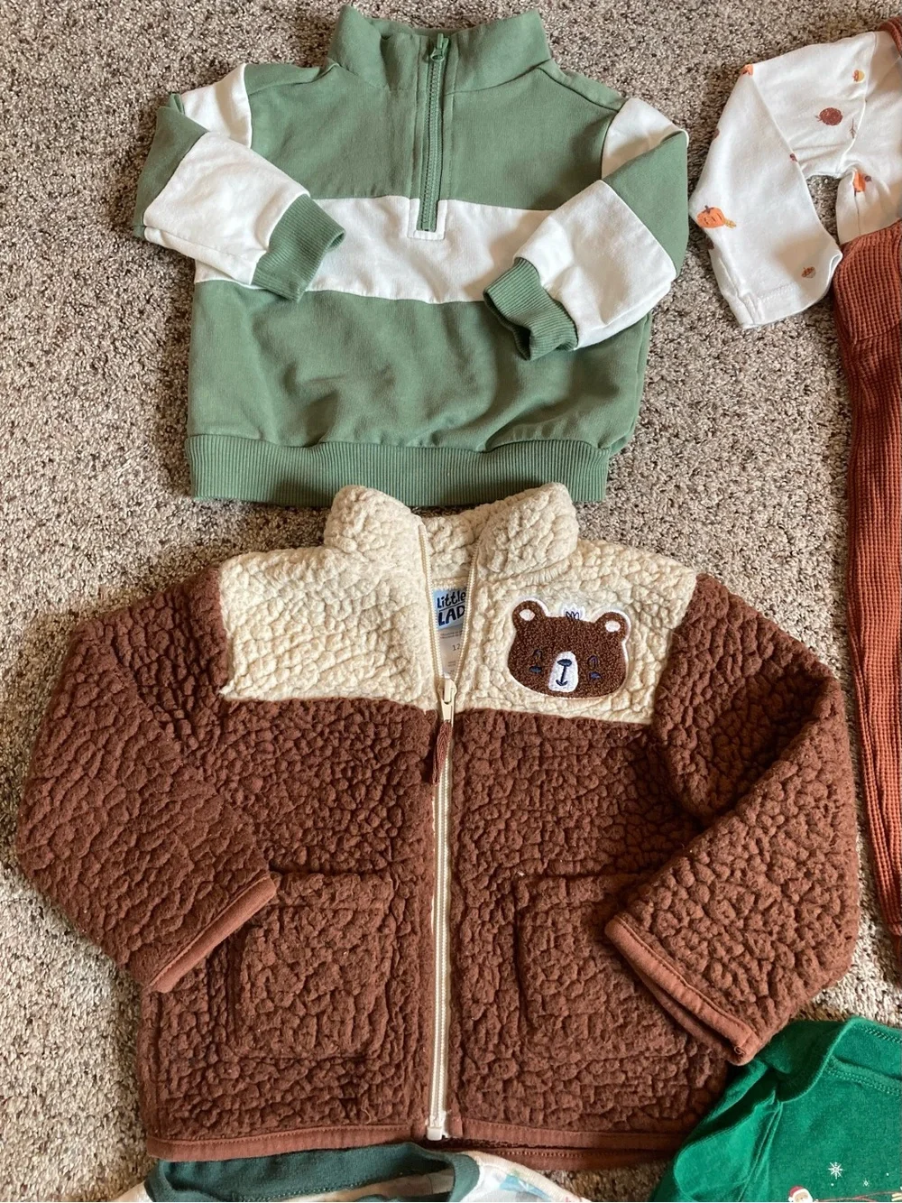 Lot of Baby Boy Fall/Winter Clothes Size 12 Months
